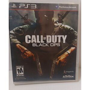 CALL Of DUTY- BLACK OPS MATURE 17+ PS3 (Sony‎ PlayStation 3 Rated E10#10B8